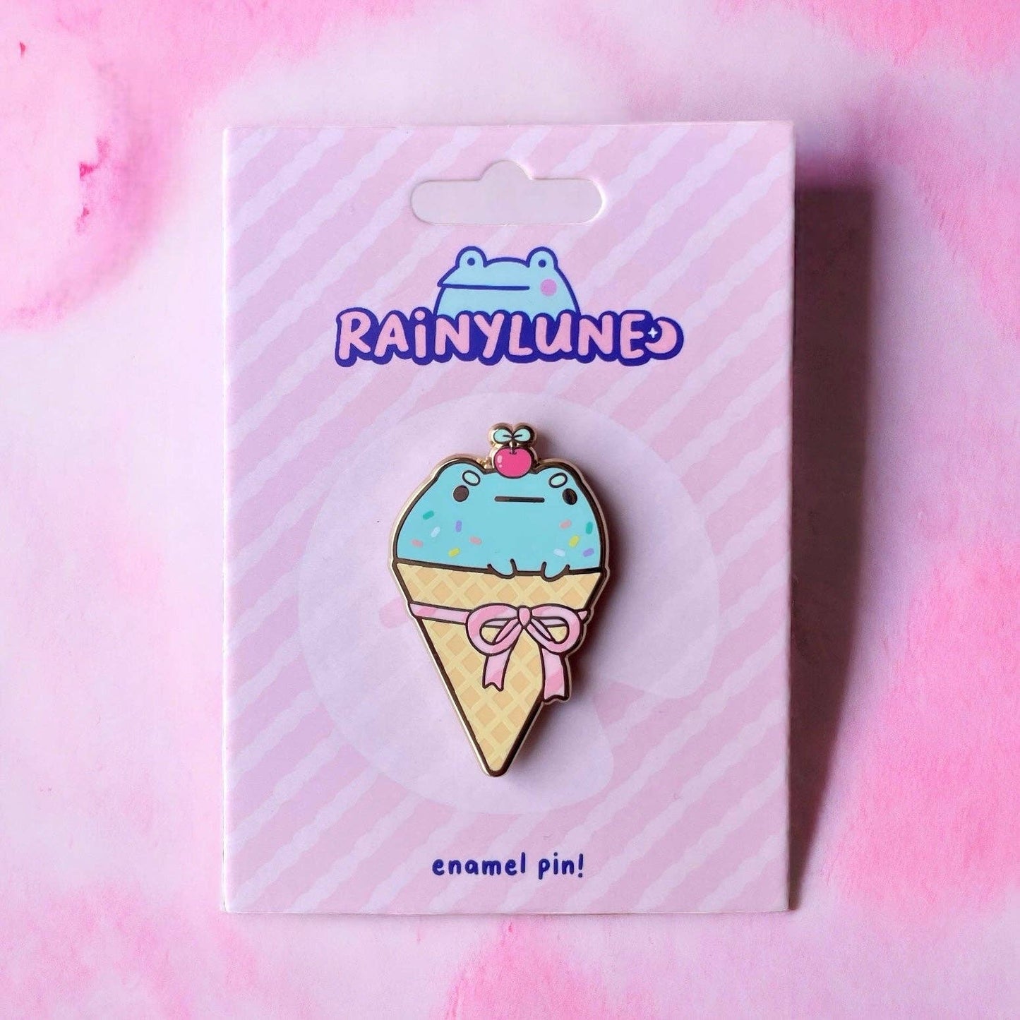 Ice Cream Sprout - Enamel Pin