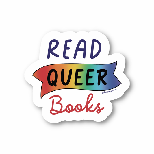 Read Queer Books - Vinyl Sticker