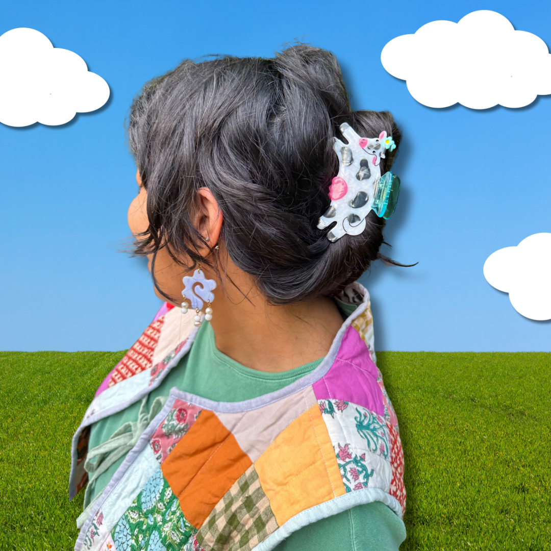 Honey Moo Moo - Hair Claw 