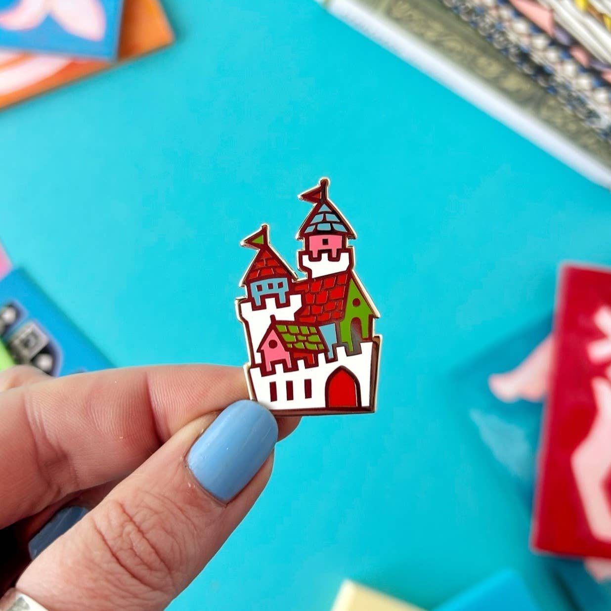 Medieval Castle - Enamel Pin