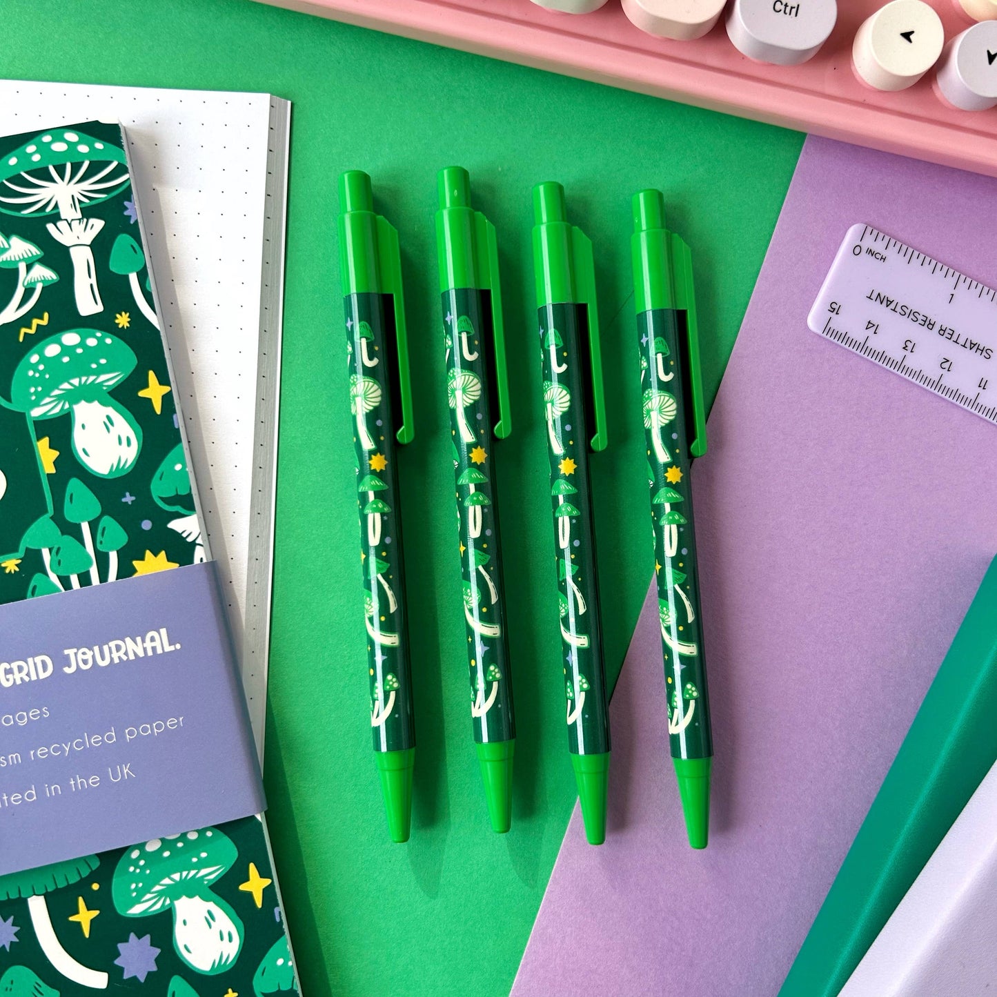 Green Mushroom - Pen