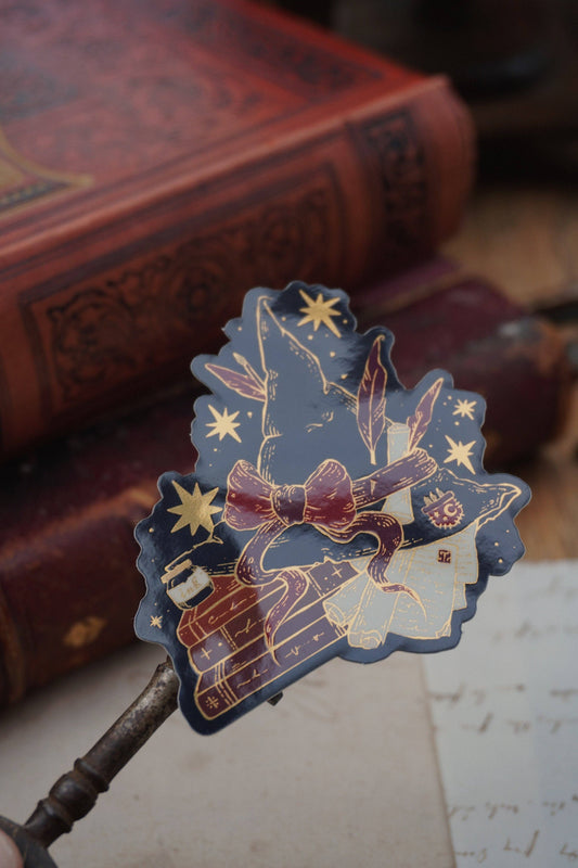 Bookish Witch - Sticker