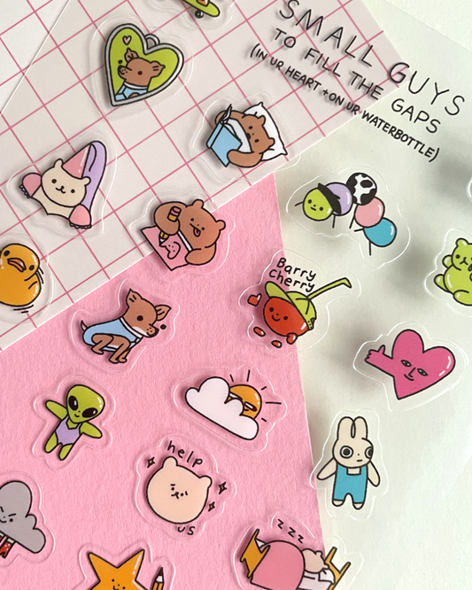 Small Guys - Sticker Sheet