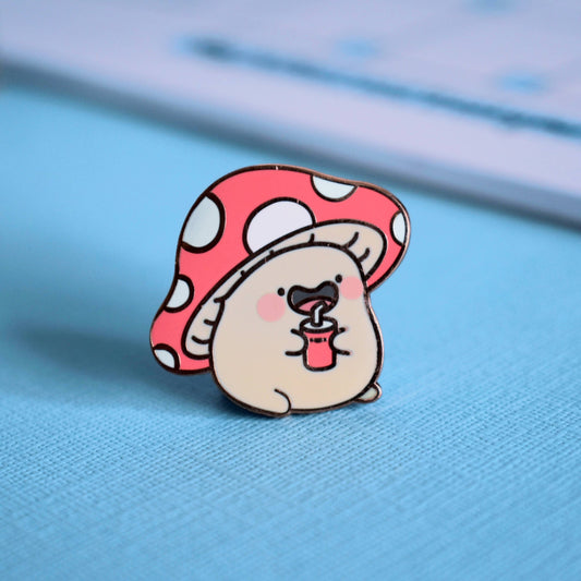 Cute Mushroom - Enamel Pin