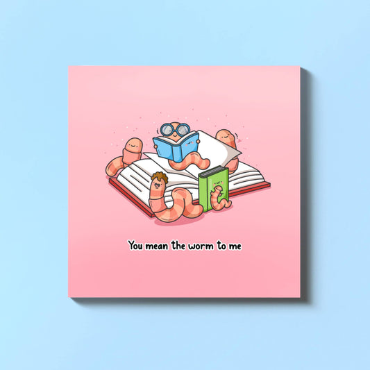 Worm - Square Card