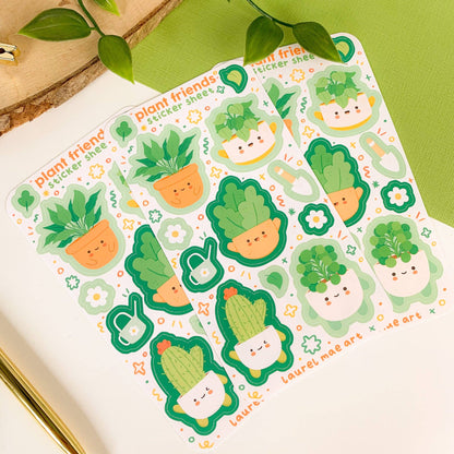 Plant Friends - Sticker Sheet