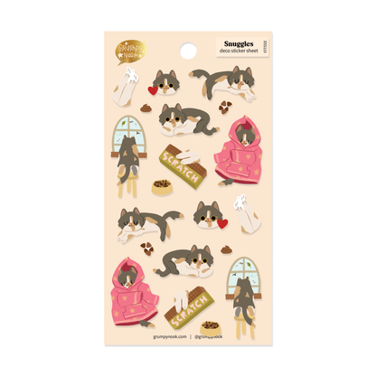 Snuggles Deco - Sticker Sheet