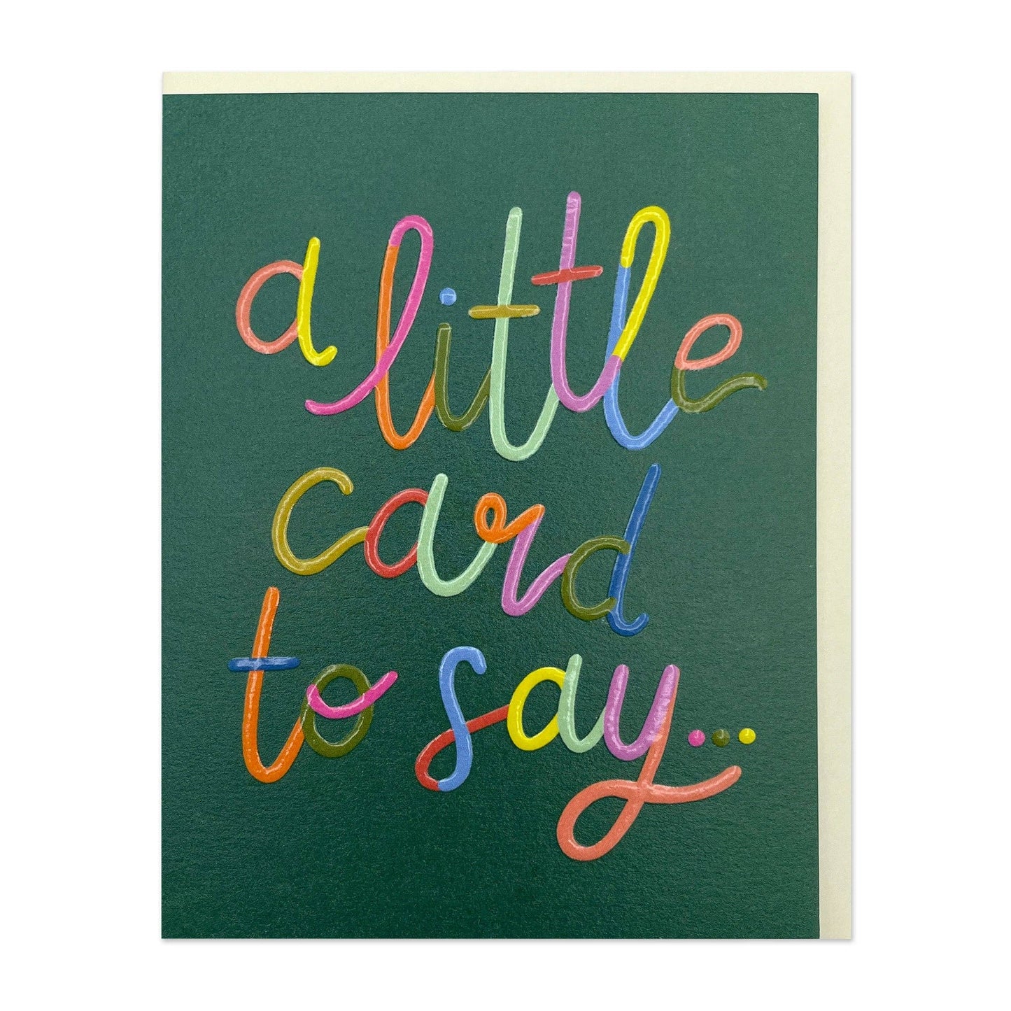 A Little Card To Say - Mini Card