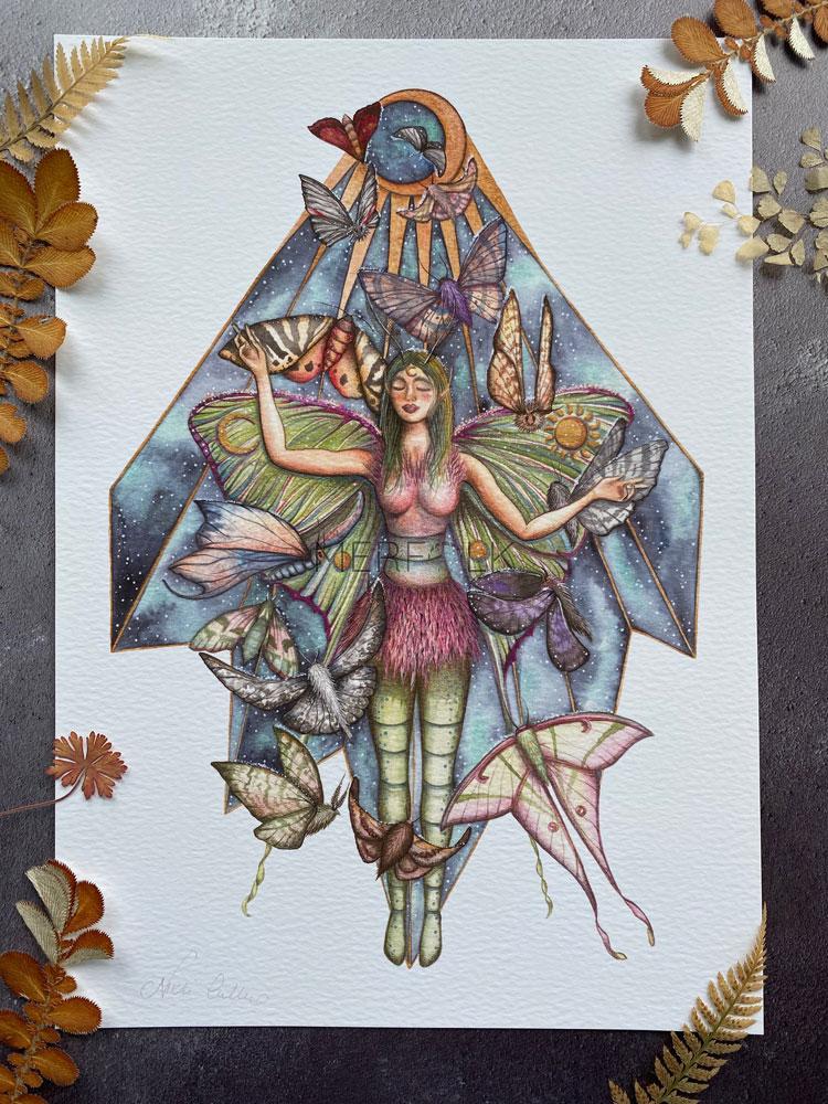 The Equinox Fairy - A4 Print