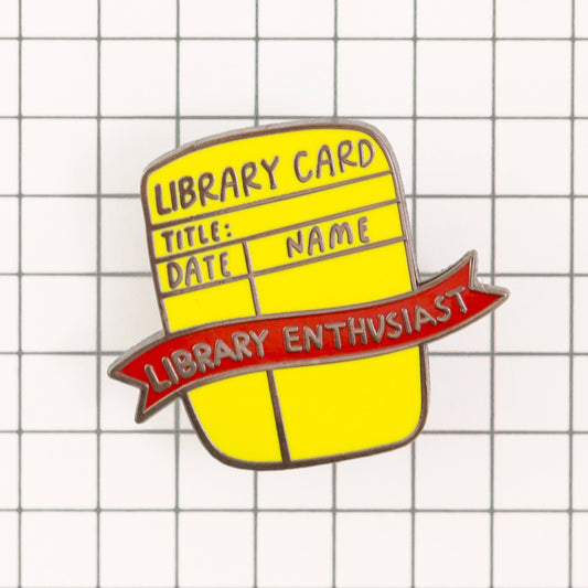 Library Enthusiast - Enamel Pin