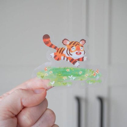 Tiger Transparent - Sticker