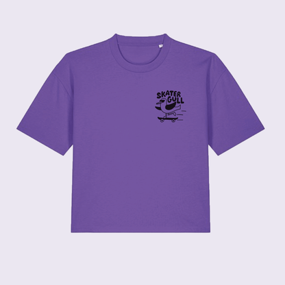 Skater Gull - Women's Boxy Cropped T-shirt