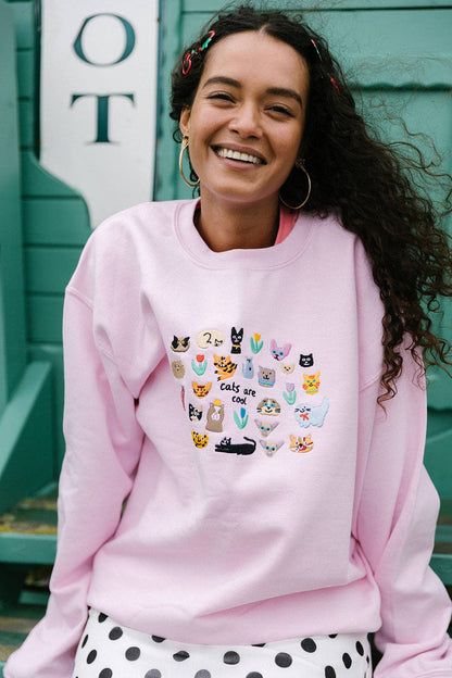 Cats Are Cool - Sweatshirt