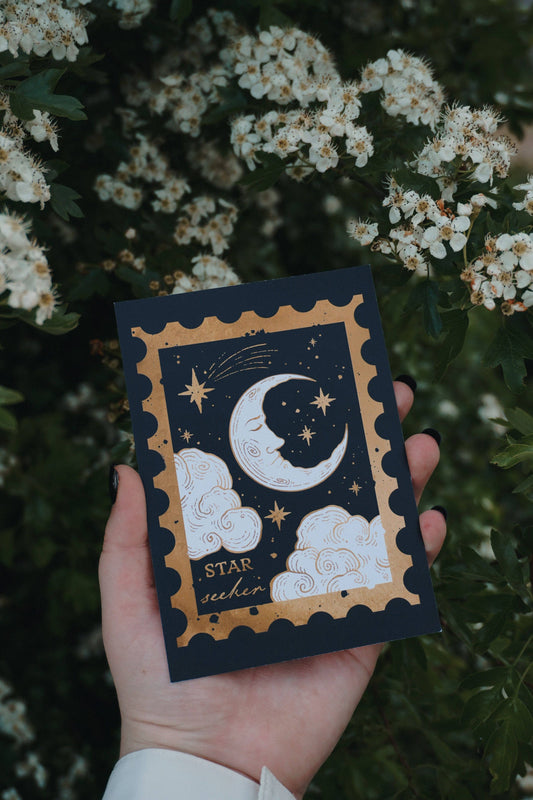 Star Seeker Celestial - Postcard