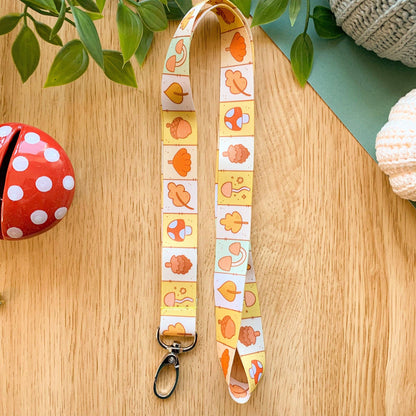 Autumnal Patchwork - Lanyard