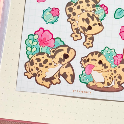 Leopard Gecko - Sticker Sheet