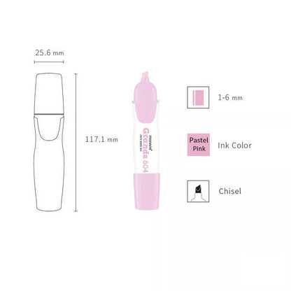 Monami Grange Highlighter - 6 Colour Set