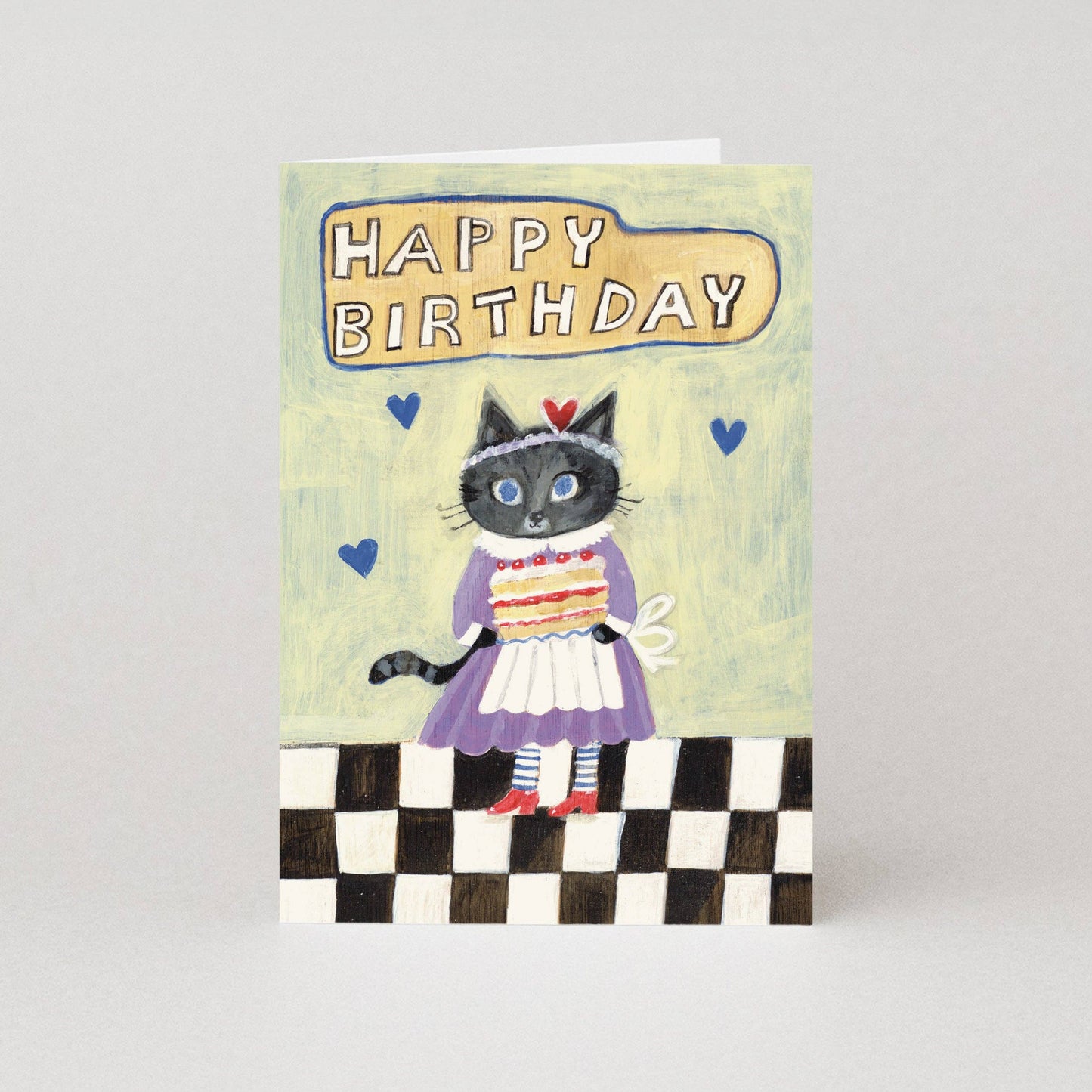 Gateau Birthday - A6 Card