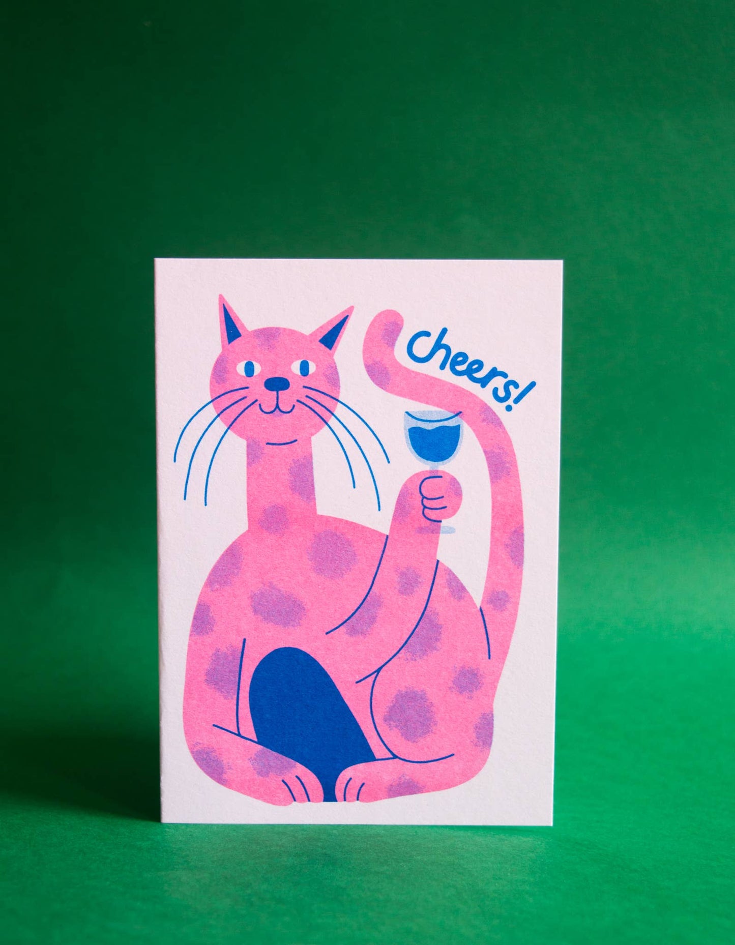 Cheers! - Cat card