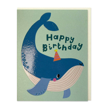 Happy Birthday Whale - Mini Card