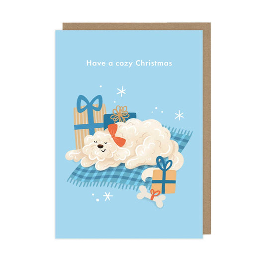 Cockapoo Cozy - A6 Christmas Card