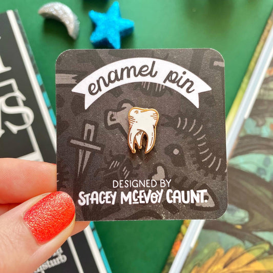 Tooth - Mini Enamel Pin