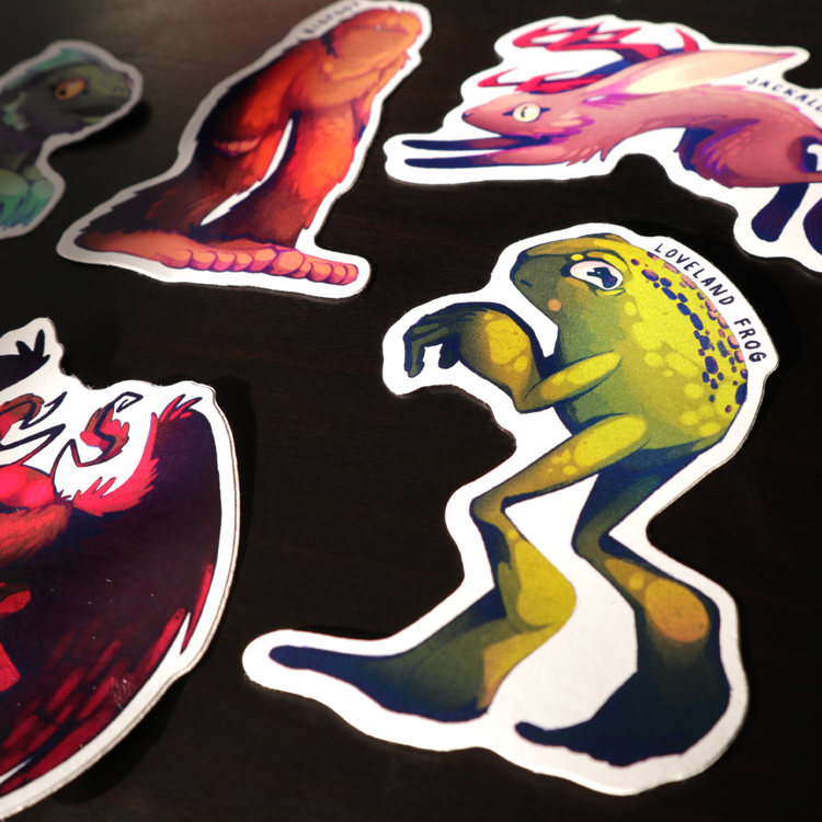 Cryptid - Sticker Pack