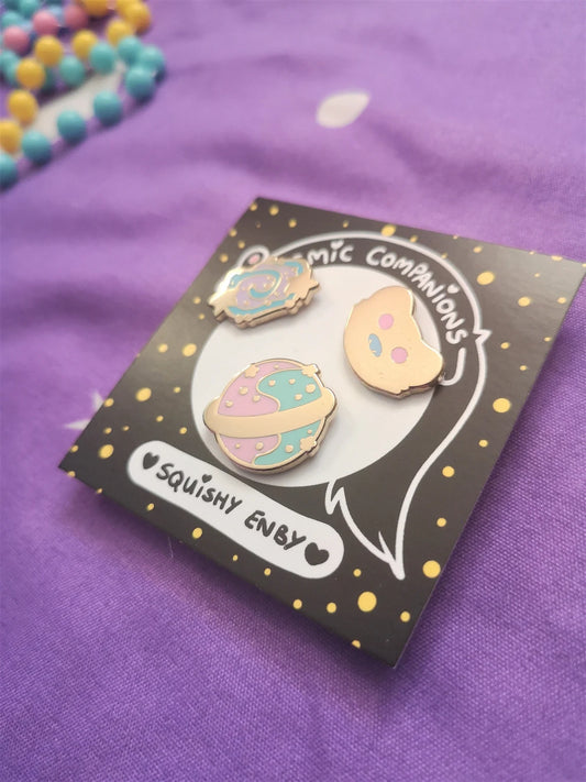 Cosmic Companions - Mini Pins