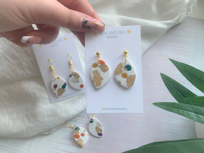 Autumn Terrazzo - Earrings