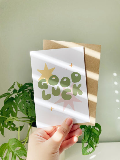 Good Luck - Card