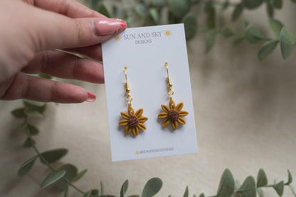 Mini Sunflowers - Earrings