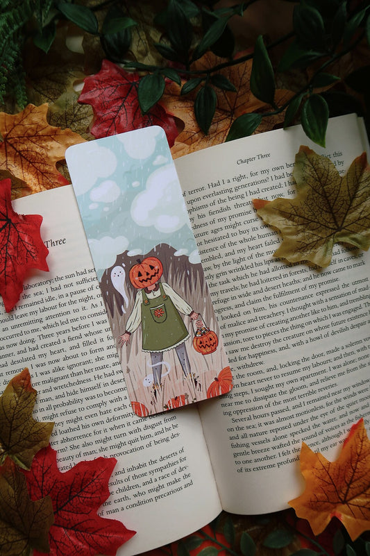 Pumpkin Friend - Bookmark