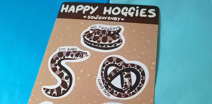 Happy Hoggies - Sticker Sheet