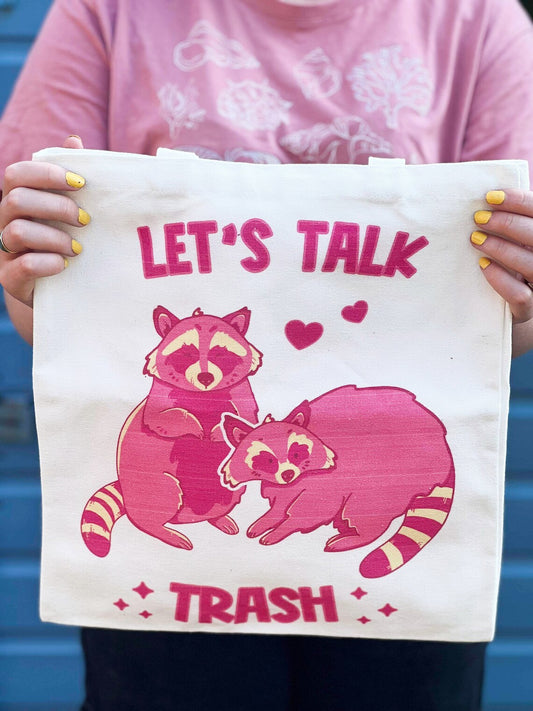 Let’s Talk Trash - Tote Bag