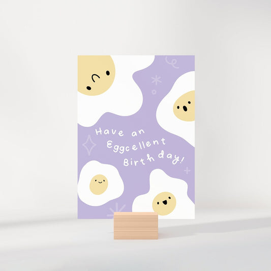 Have An Eggcellent Birthday - Card