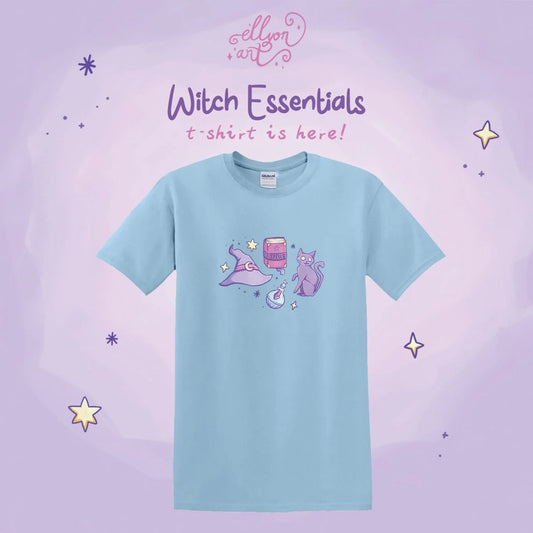 Witch Essentials Blue - T-Shirt
