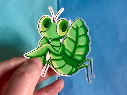 Leaf Mantis - Sticker