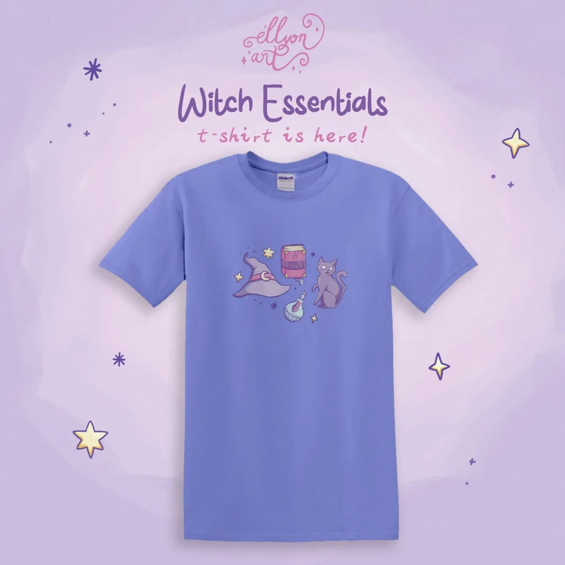 Witch Essentials Purple - T-Shirt