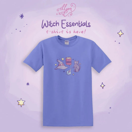 Witch Essentials Purple - T-Shirt