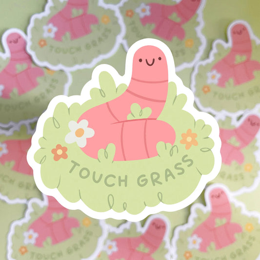 Touch Grass - Sticker