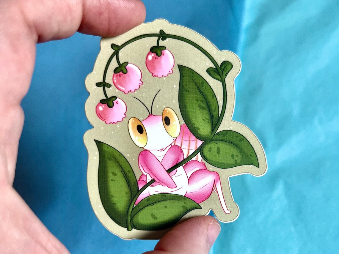 Orchid Mantis - Sticker