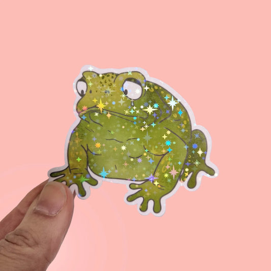 Sad Toad - Sticker