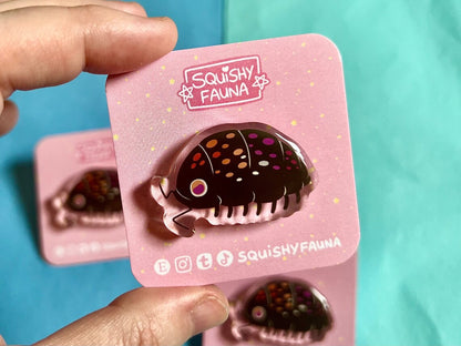 Lesbian Isopod - Acrylic Pin