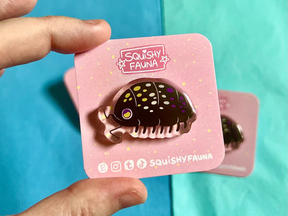 Non Binary Isopod - Acrylic Pin