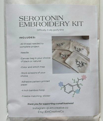 Serotonin - Embroidery Kit