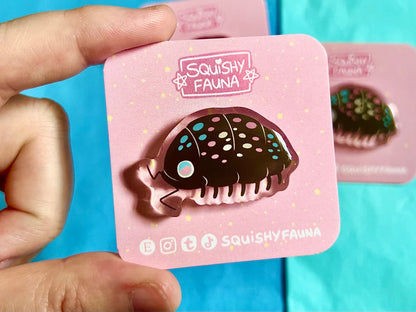 Transgender Isopod - Acrylic Pin