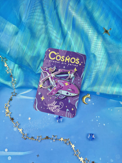 Cosmos - Whale - Enamel Pin