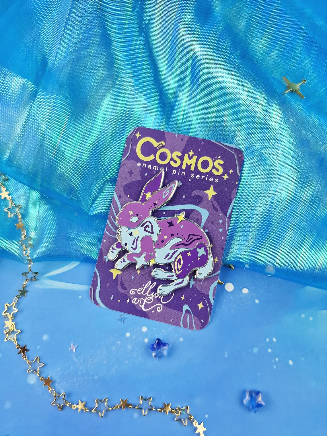 Cosmos - Bunny - Enamel Pin