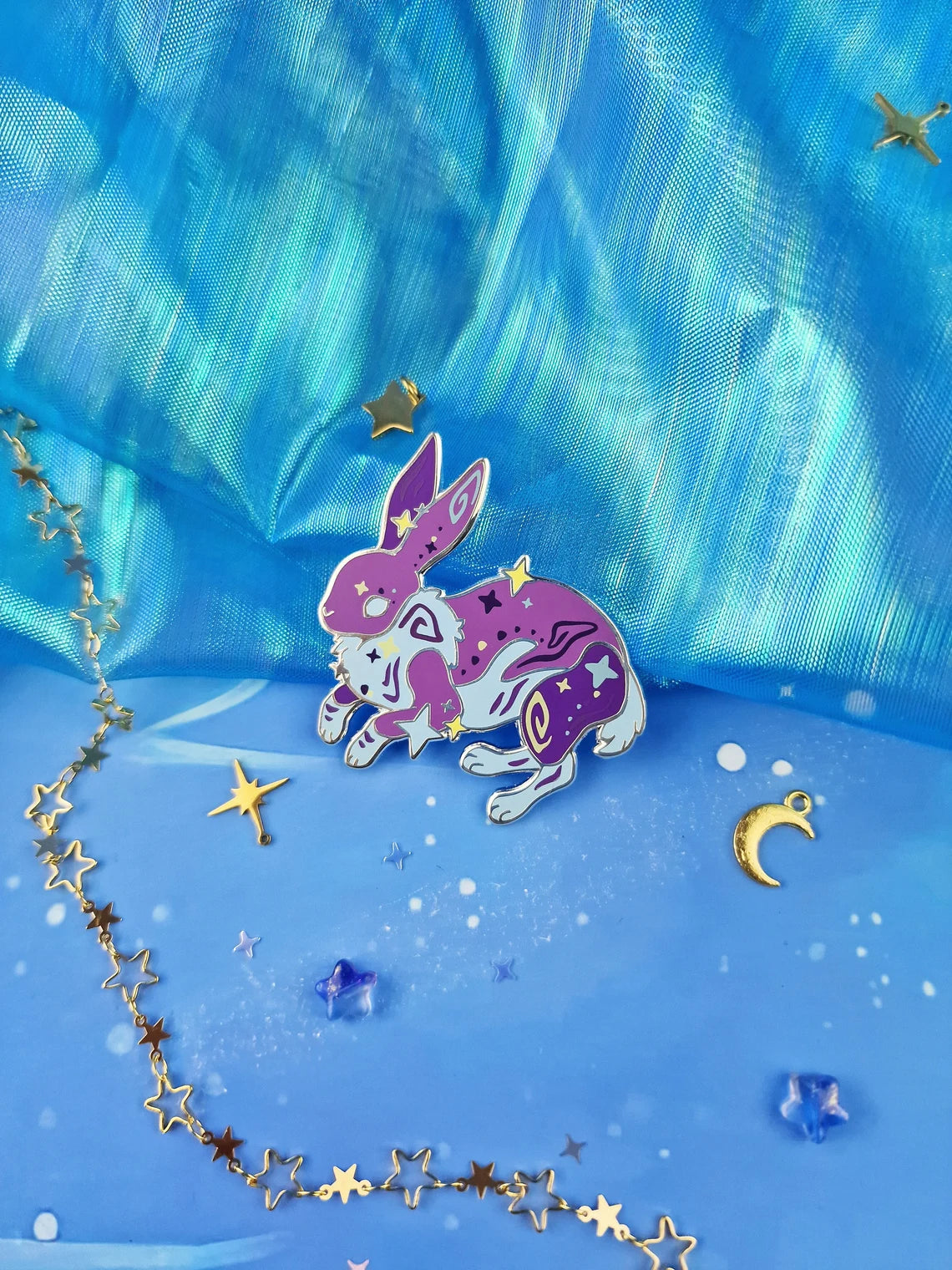 Cosmos - Bunny - Enamel Pin