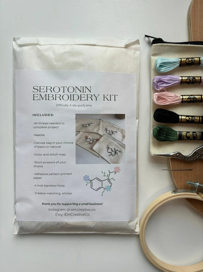 Serotonin - Embroidery Kit